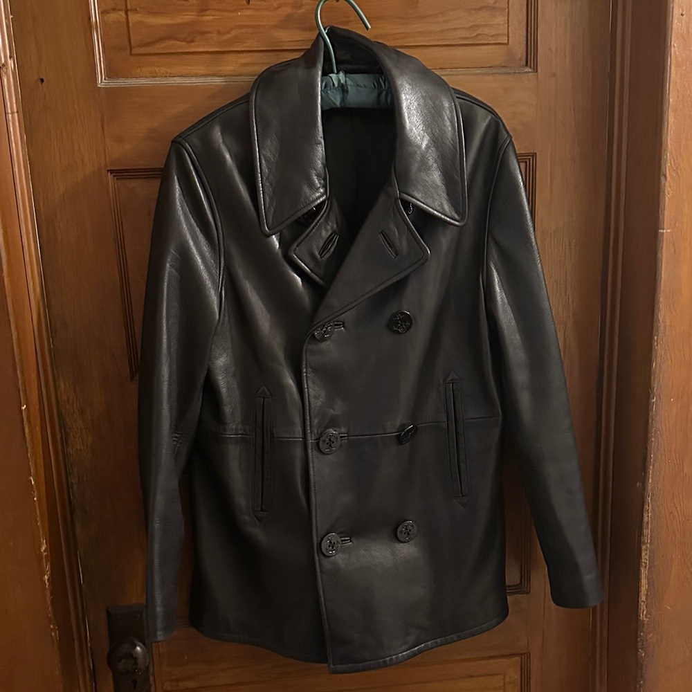 Ralph Lauren Classic and Timeless Women's Dark Leather Jacket